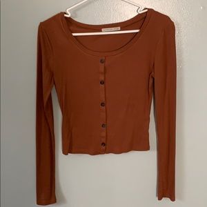 Light brown long sleeve OBO